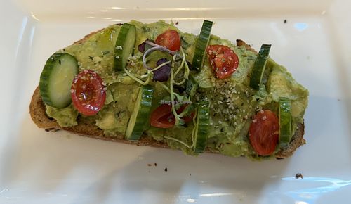 Avocado Smash Toast   at Aubergine Kitchen in Spanish Fork