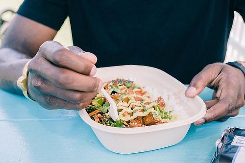 tofu bowl at TaKorean - 4th St in Washington
