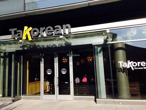 Store front at TaKorean - 4th St in Washington