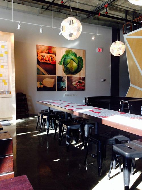 Hip decor at TaKorean - 4th St in Washington