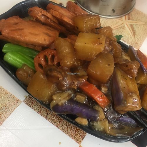 Lunch set at Ka Ka Lok Fast Food Shop in New Territories