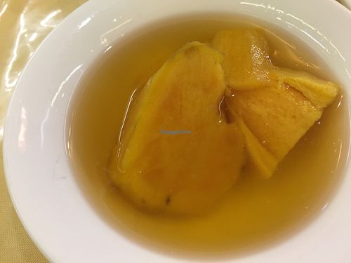 Sweet Potato Soup (dessert) at Delight Vegetarian in New Territories