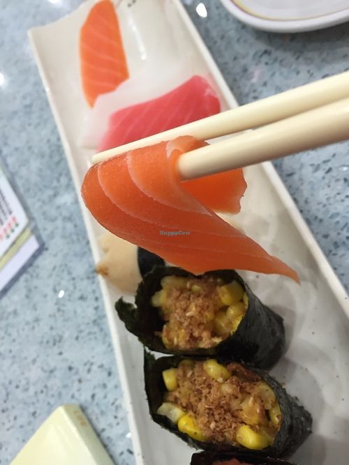 Mock Salmon at Soo Good Luen Wo 好素聯和 in New Territories