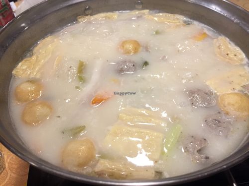 Hot pot - pepper soup at Mighty Vegetarian 大力素食 - Yuen Long" in New Territories