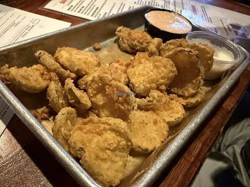 Fried Pickles  at Whitehall Tavern in Atlanta