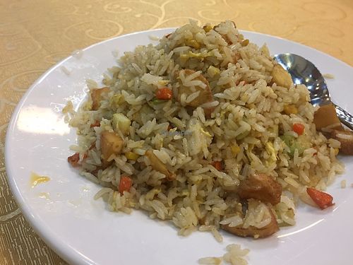 Fried rice with lion's mane mushroom (with egg...) at Mighty Vegetarian 大力齋廚 - Tuen Mun in New Territories