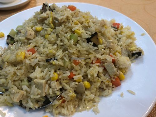 Fried rice at Mighty Vegetarian 大力齋廚 - Tuen Mun in New Territories