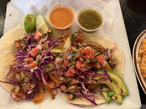 Avocado tacos  at Jose Tequila's in Virginia Beach