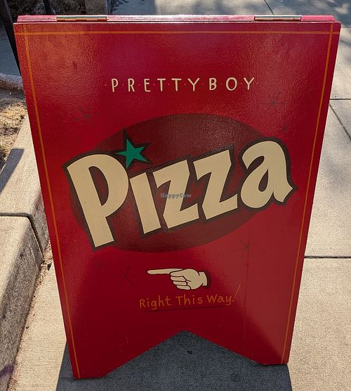 sign at Prettyboy Pizza in Portland