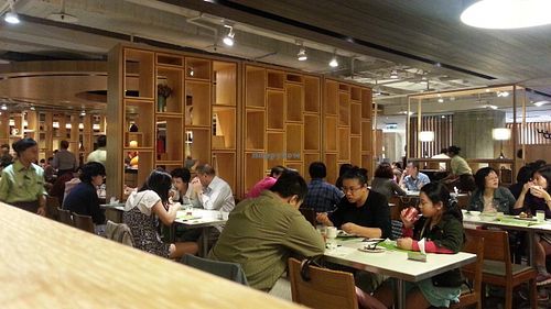 lunch crowd at GuǒRán Huì 果然匯 - fruitfulfood in Taipei