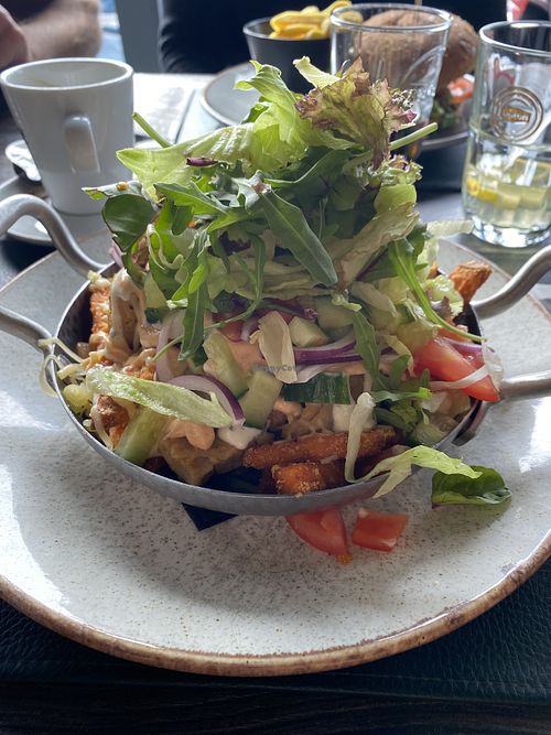 Vegan kapsalon  at Restaurant de Cockpit in Bosschenhoofd