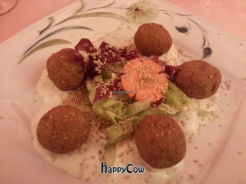 Falafel at Al Natural in Madrid