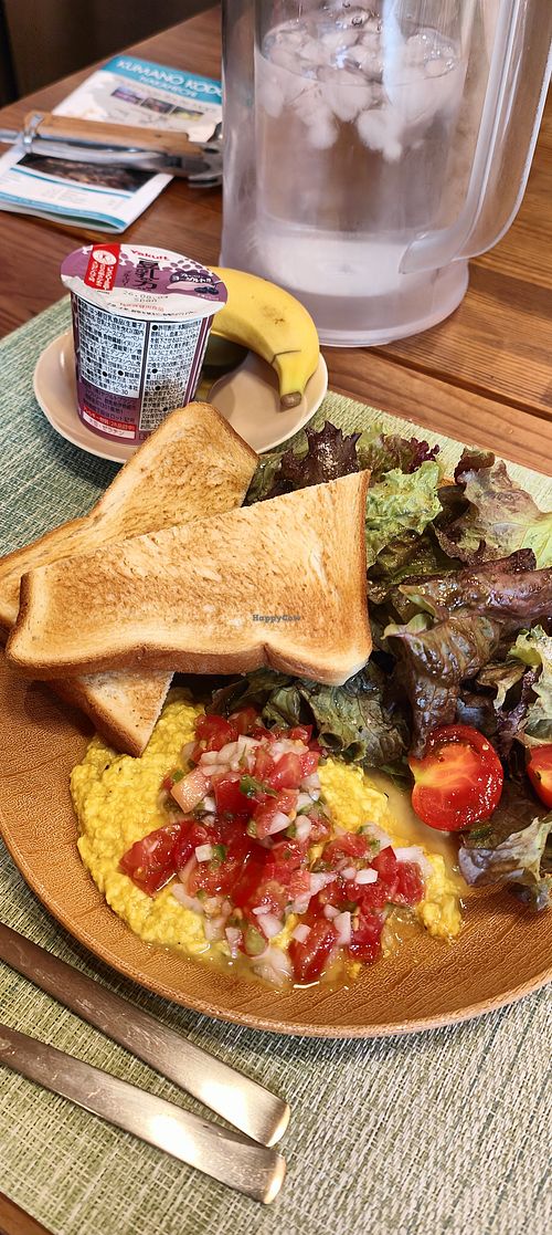 Vegan breakfast at Vegestay - Nonaka in Wakayama