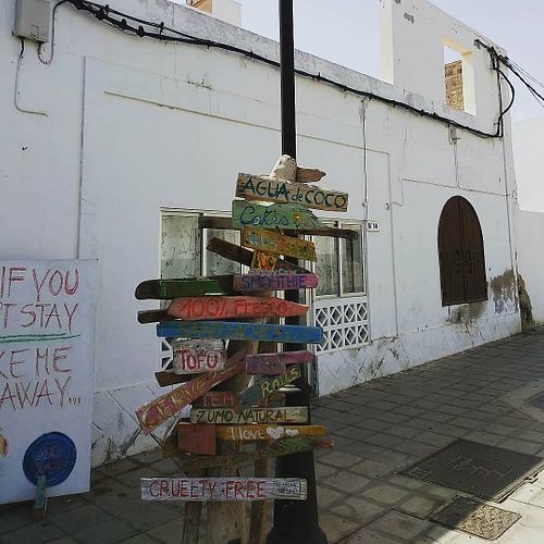 Outside at Baobab in Fuerteventura