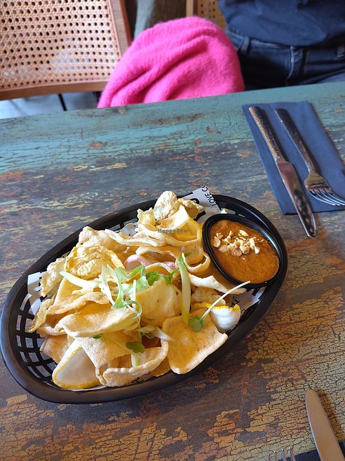 Krupuk at SU Asian Food in Utrecht