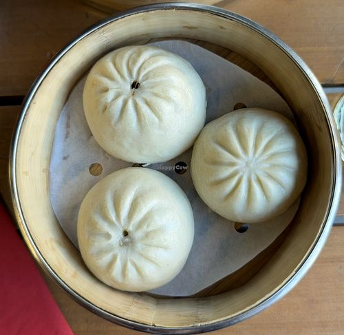 Zucchini/carrot baozi .  at Bao Gao Club in Berlin