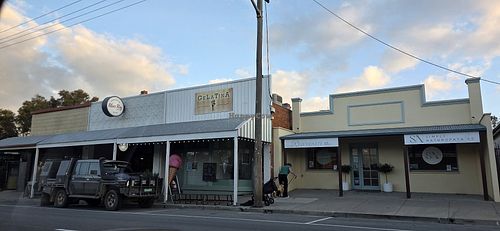 Shop front at Gelatina in Rutherglen