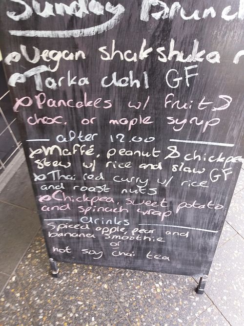 Menu d'jour at Lentil as Anything - Newtown in Newtown