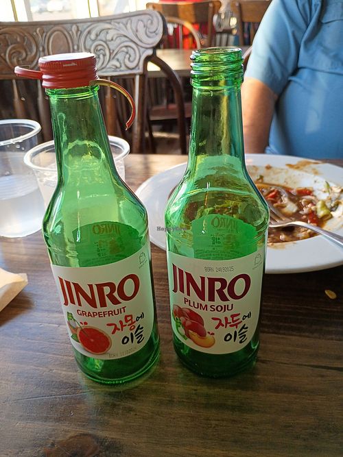 Korean drinks at BroKogi Korean Fusion Restaurant in Stevens Point