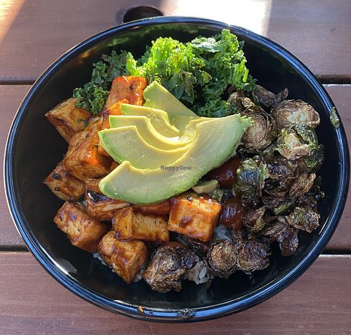 BBQ Brussels Bowl  at Thunderbird Bar Mississippi in Portland