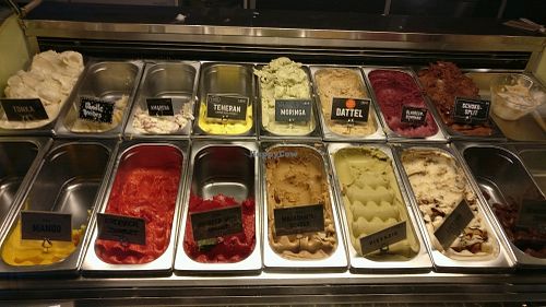 front row all vegan!  at I Am Love in Bochum