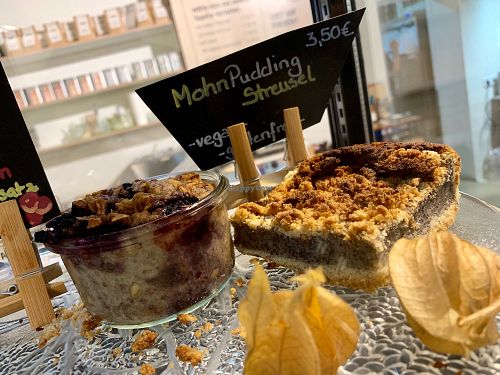 poppy seed cake at I Am Love in Bochum