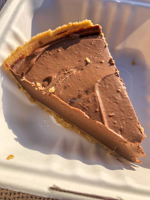 Chocolate Peanut Butter Pie at The Wayward Vegan in Seattle