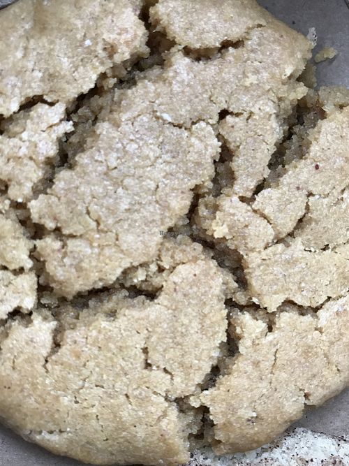 Peanut butter gluten free vegan cookie at MJ's Cafe in Baton Rouge