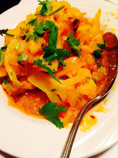 Cauliflower curry- aloo kauli at Himalayan Heritage in Washington