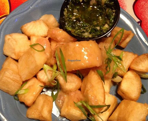 vegan yuca frita at Victor's 1959 Cafe in Minneapolis