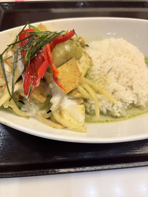 Green curry with Tofu  at Jasmine Thai Express Tokyo Skytree Town Solamachi in Tokyo