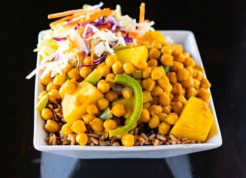 veg curry at Caribbean Queen in Tempe