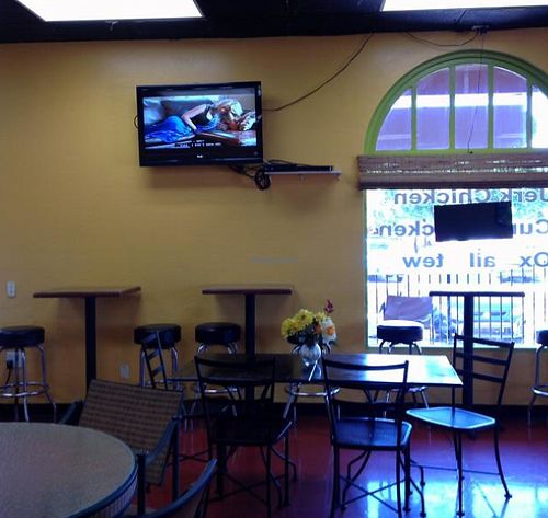 TV entertainment  at Caribbean Queen in Tempe