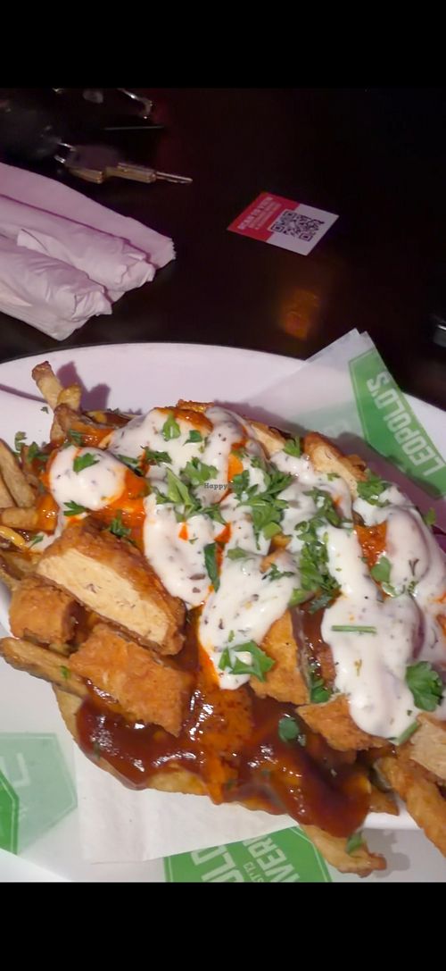 Buffalo Chicken Poutine  at Leopold's Tavern Regina - East in Regina