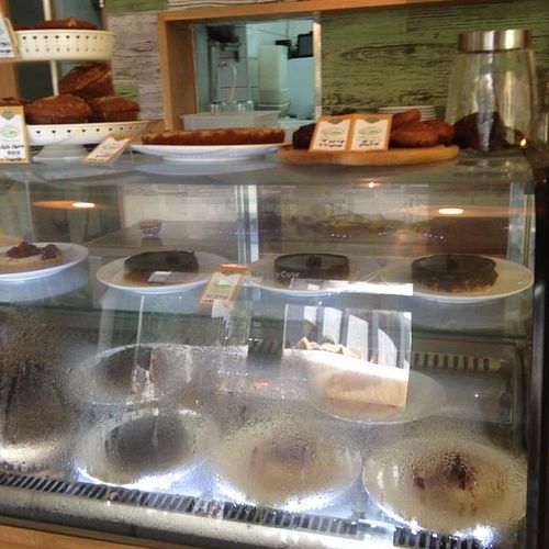 All-vegan desserts at Village Green in Tel Aviv