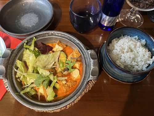 R1 Red Curry with Tofu (vegan) 13,40€  at Papa Nô - Potsdam in Potsdam