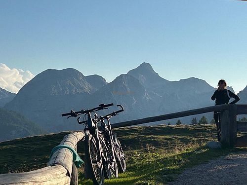 Part of the 360 view around the mountains at Berggaststätte Gotzenalm in Schoenau Am Koenigssee