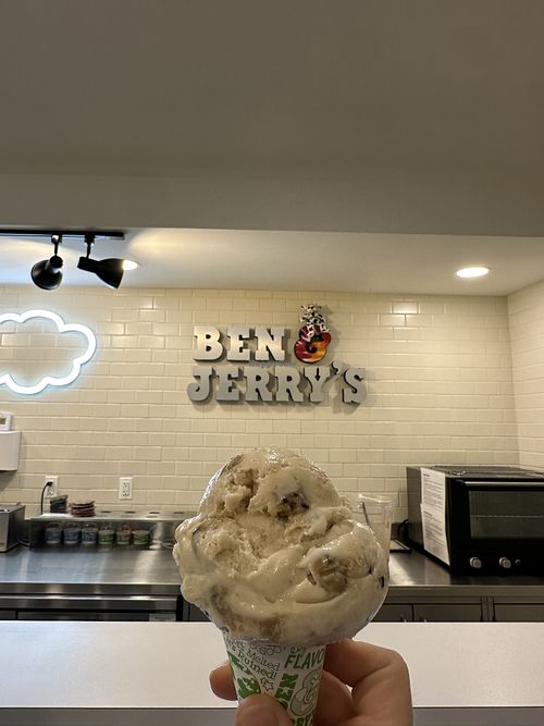 Vegan chocolate chip cookie dough  at Ben & Jerry's in Riverhead