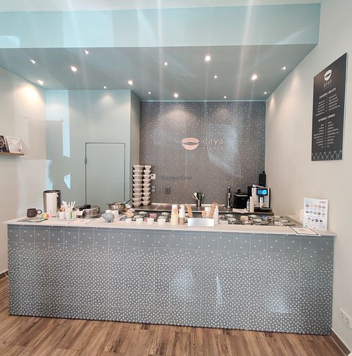 interior at Gaya Gelato in Vienna