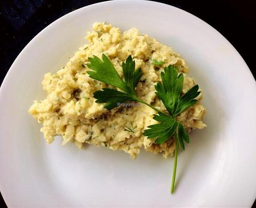 'egg'salad at Cantina Vegana in Mallorca