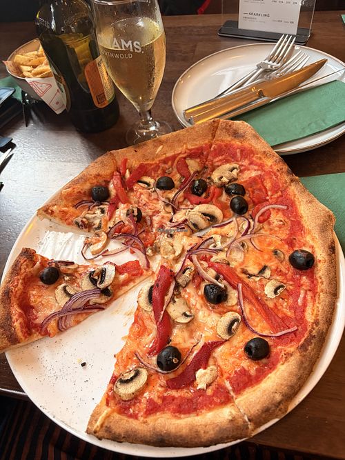   at Stamp Pizza in Norwich