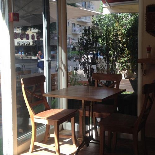 inside at Organic Fetish in Tel Aviv