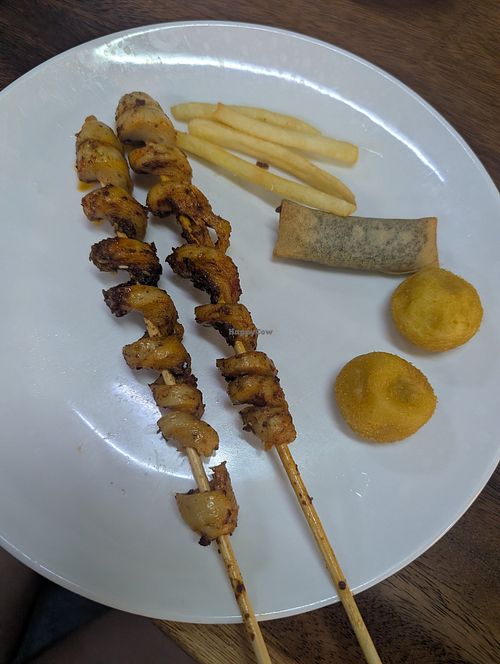 Hot fried dishes at Rushixin Botany Lidesu Life (Yinhe SOHO Branch) in Beijing