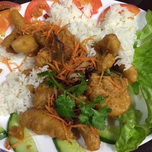 salt and pepper 'prawns' at Zenhouse in West Hindmarsh