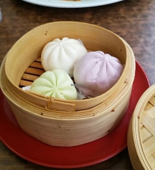steamed buns and eggplant curry  at Zenhouse in West Hindmarsh