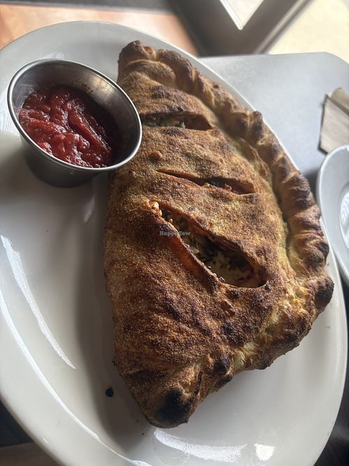 Vegan Stromboli   at Glass Nickel Pizza Co. – Brookfield  in Brookfield