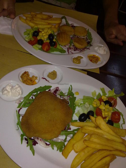 Main courses at Shamrock in Rome