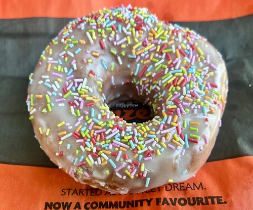 Iced donut  at Wenzel's the Bakers - Windsor in Windsor