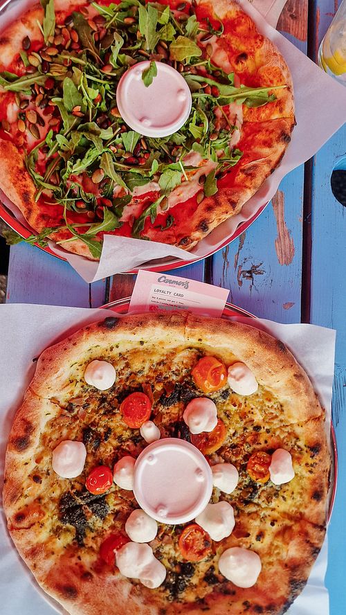 Lilium (top) and Carmen's (down) at Carmen's Pizzas  in Cambridge