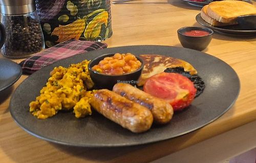 Gardener breakfast at The Coal Shed Cafe in Ardtornish